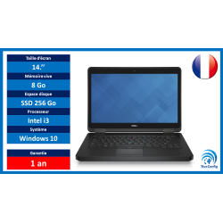 OCCASION - Ordinateur portable Dell Latitude E5440 - 14 / i3 / 8Go / 256Go SSD