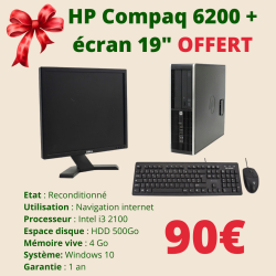 PACK COMPLET - Ecran 19" +...